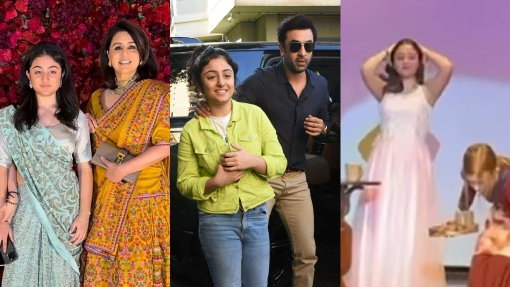 5 times Ranbir Kapoor’s bhanji Samara Sahni went viral: From pushing Naani Neetu to being Ananya Panday’s biggest fan