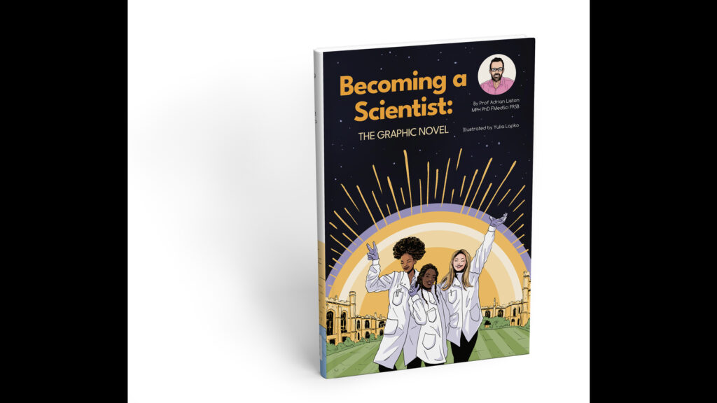 A truck driver’s son, a hospital orderly: A graphic novel explores who can be a scientist