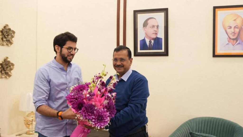 Aaditya Thackeray meets Kejriwal in Delhi, assures unity in INDIA bloc alliance | Mumbai news