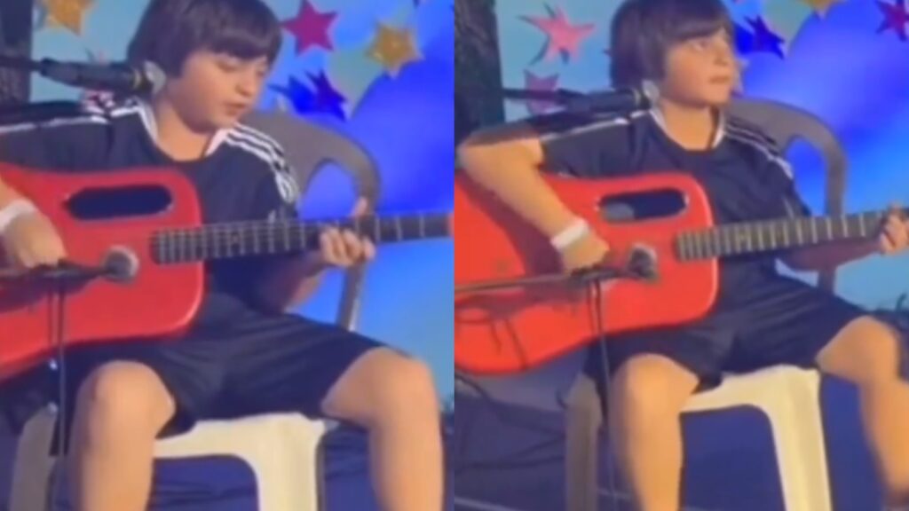 After Aryan, Shah Rukh Khan’s youngest son AbRam wins hearts with a Bruno Mars song; ‘entire khandaan is talented’