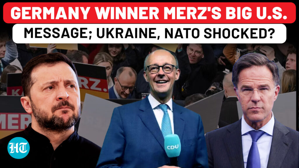 After German Election Win, Merz’s Big US Message Shocks NATO, Ukraine?| Trump,Elon Musk| AfD| Russia