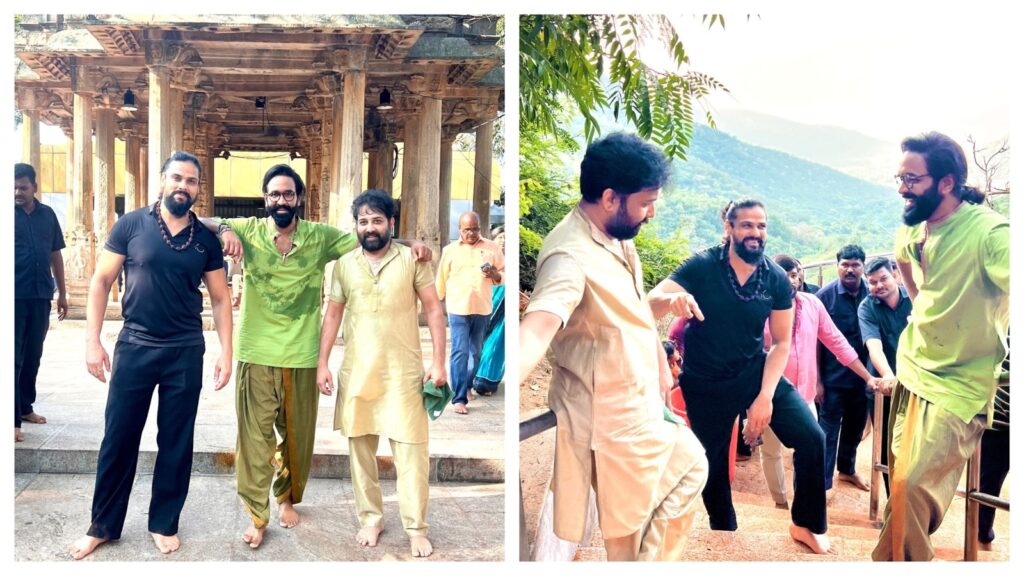 Ahead of Kannapa, Vishnu Manchu offers prayers at Tirumala temple