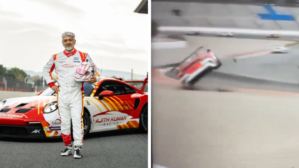 Ajith Kumar survives scary crash during race in Spain, fans want him to ‘prioritise safety before thrill becomes regret’