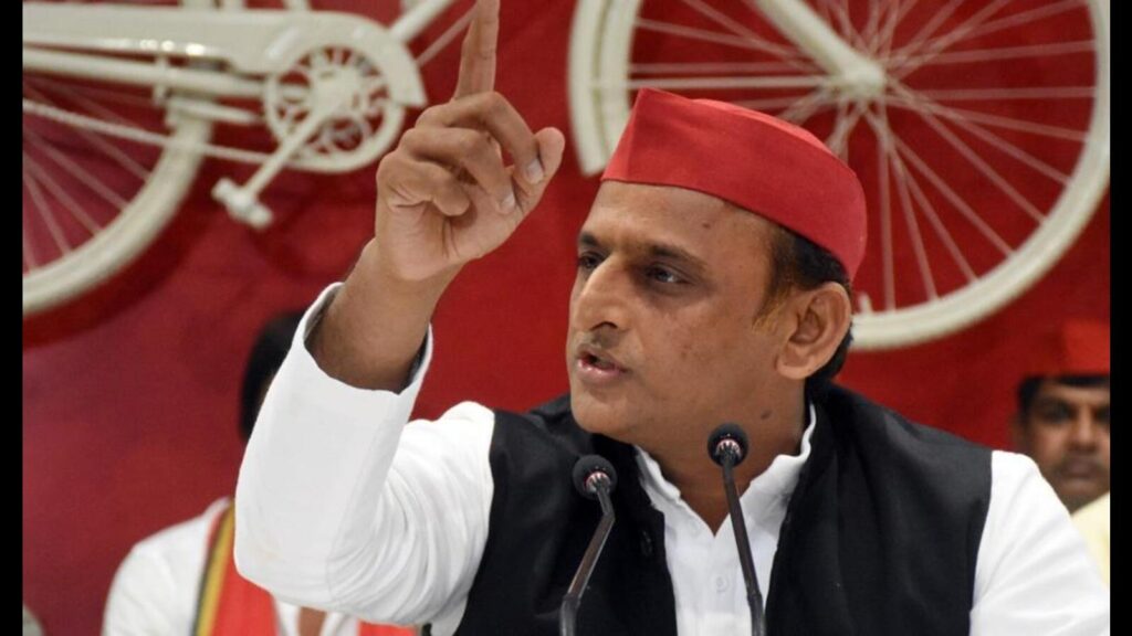 Akhilesh slams Centre over allowing 100 pc FDI in insurance sector