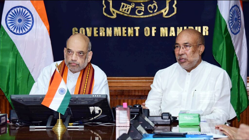Amit Shah may meet Manipur minister ahead of assembly session