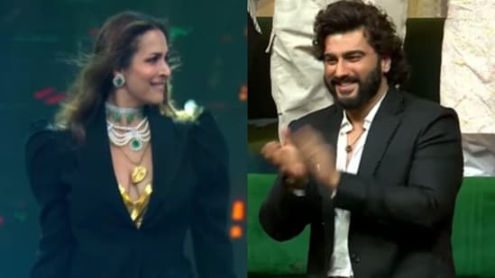 Arjun Kapoor’s ‘bolti band ho gayi’ after watching ex-girlfriend Malaika Arora dance. Watch | Bollywood