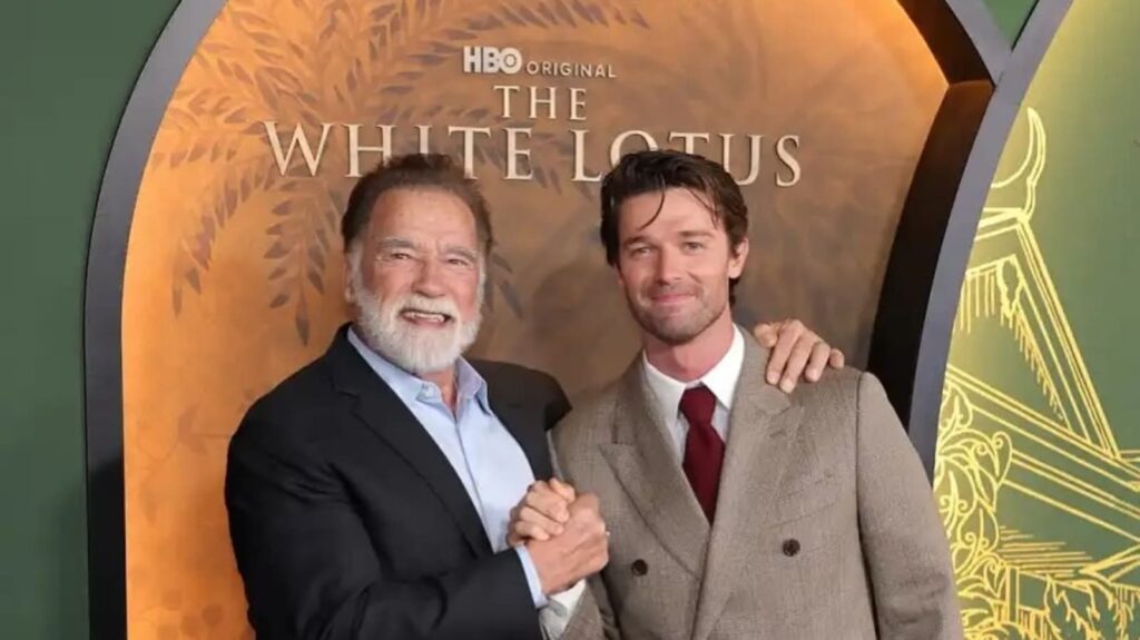 Arnold Schwarzenegger teases son Patrick over White Lotus nude scene: ‘Apple doesn’t fall far from the tree’ | Hollywood