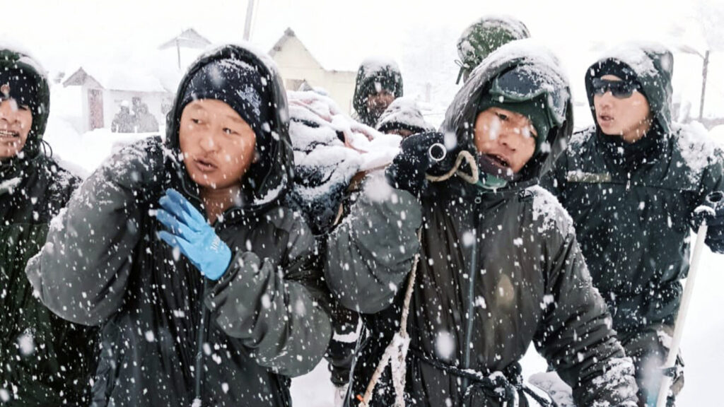 Avalanche sweeps away BRO crew in Uttarakhand’s Chamoli, rescue work takes place in bad weather | Pics