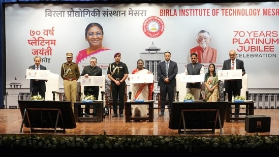 BIT Mesra celebrates Platinum Jubilee with President Droupadi Murmu as chief guest | Education