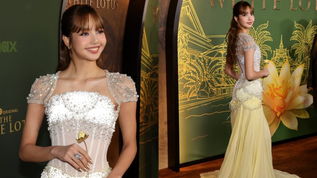 BLACKPINK’s Lisa stuns in Miss Sohee for the premiere of White Lotus S3; ‘cast her as Belle in Beauty and Beast’