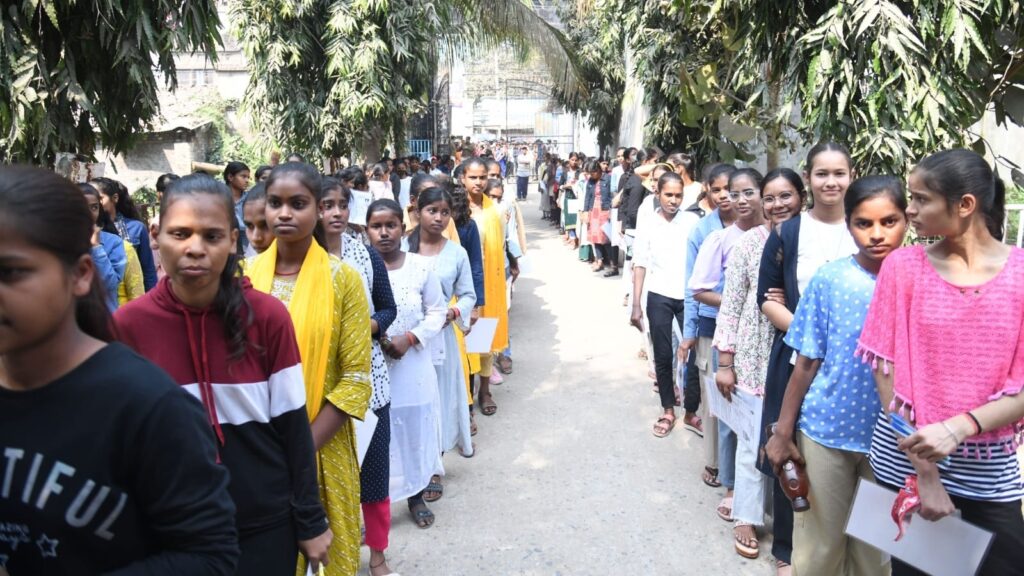 BSEB Bihar Board Matric Exam 2025 in pics: 2nd language paper held in shift 1