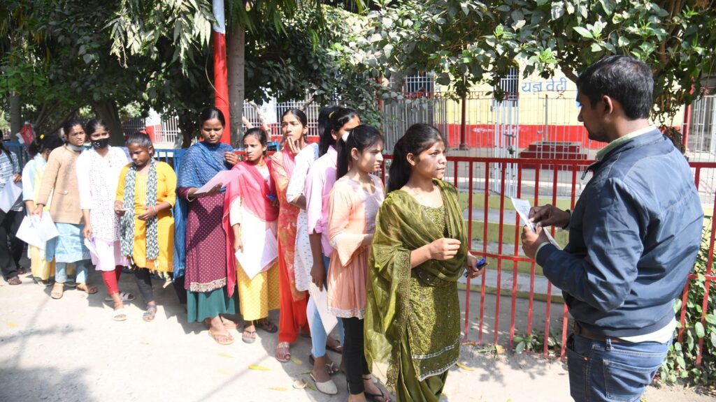 BSEB Matric Exam 2025: Students appear for BSEB Class 10 exam | In Pics