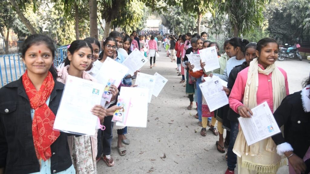 BSEB Matric Exam 2025 in pics: Bihar board Class 10 exams begin