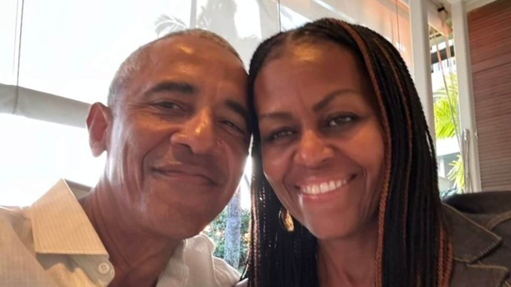 Barack, Michelle Obama clap back at divorce rumours with cute Valentine’s Day selfie and note; ‘You still take my…’