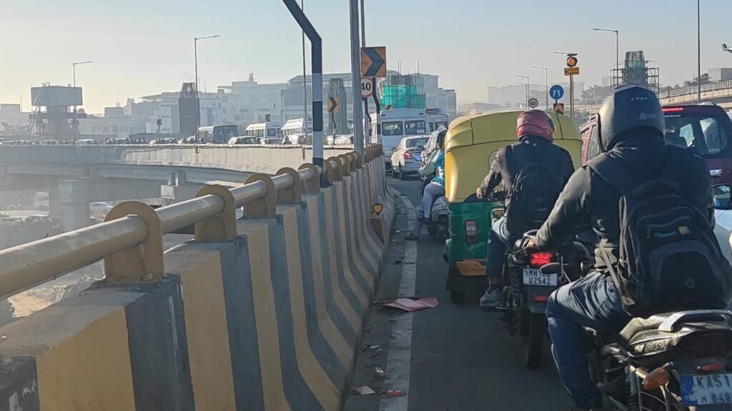 Bengaluru’s HSR Layout flyover shut for metro work, causing major traffic disruptions on ORR | Bengaluru