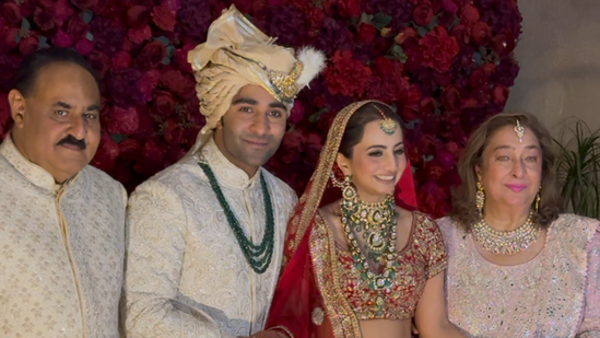 Bollywood News Live Today February 21, 2025 : Aadar Jain and Alekha Advani are married! Bride sparkles in traditional red lehenga; groom channels desi prince