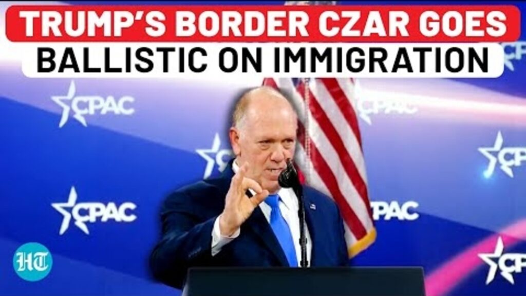 Border Czar Tom Homan Reveals How Trump Hired Him: ‘Wanna Come Fix It…’ | Full Speech | CPAC 2025