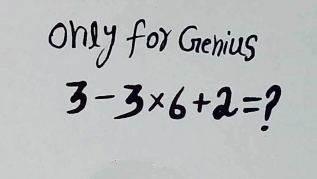 Brain teaser: You’ll be crowned genius of the day if you solve this tricky maths puzzle in 20 seconds | Trending