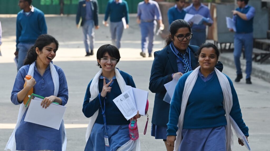 CBSE Board Exam 2025: Class 12 students appear for Geography paper on February 24, see photos