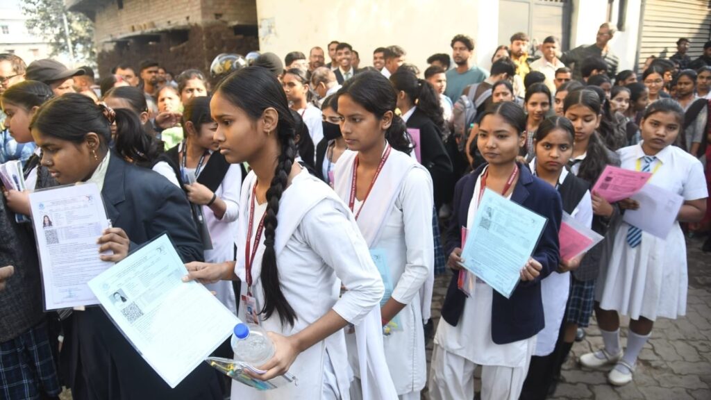 CBSE Class 10 Board Exam 2025 in Pics: Students appearing for English paper today