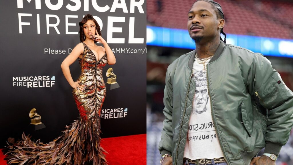 Cardi B sparks dating rumours with American football player Stefon Diggs after being spotted together on Valentines Day