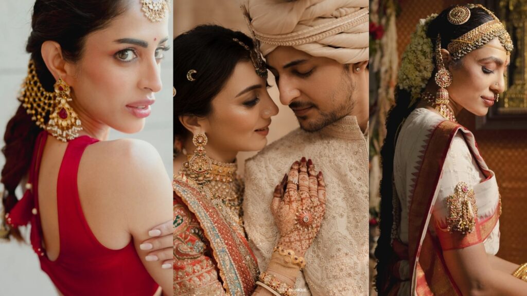 Celebrity brides who added pizzaz to their wedding accessories for their big day