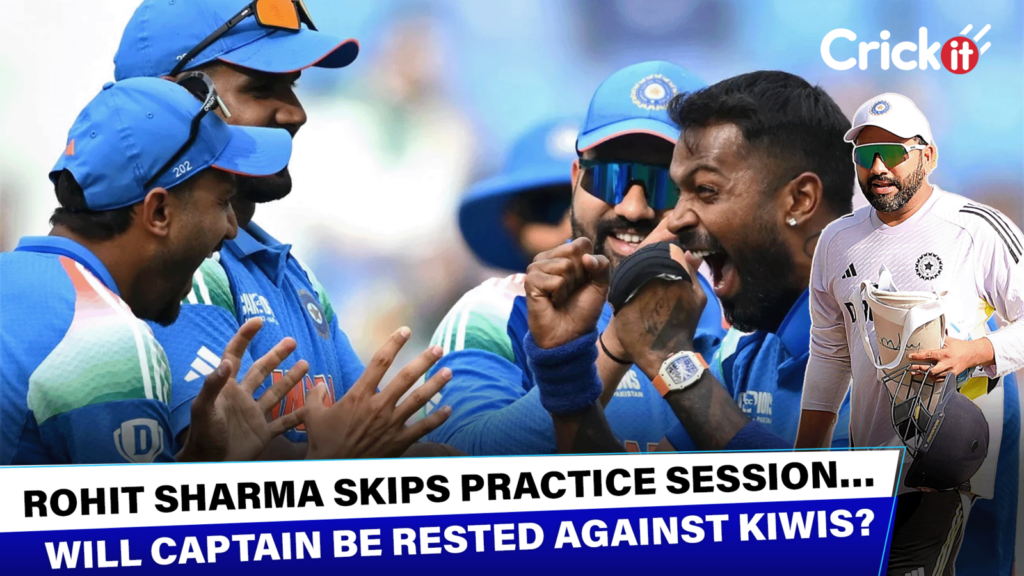 Champions Trophy 2025: Injury Scare For India; Rohit Sharma To Miss Clash Against New Zealand?