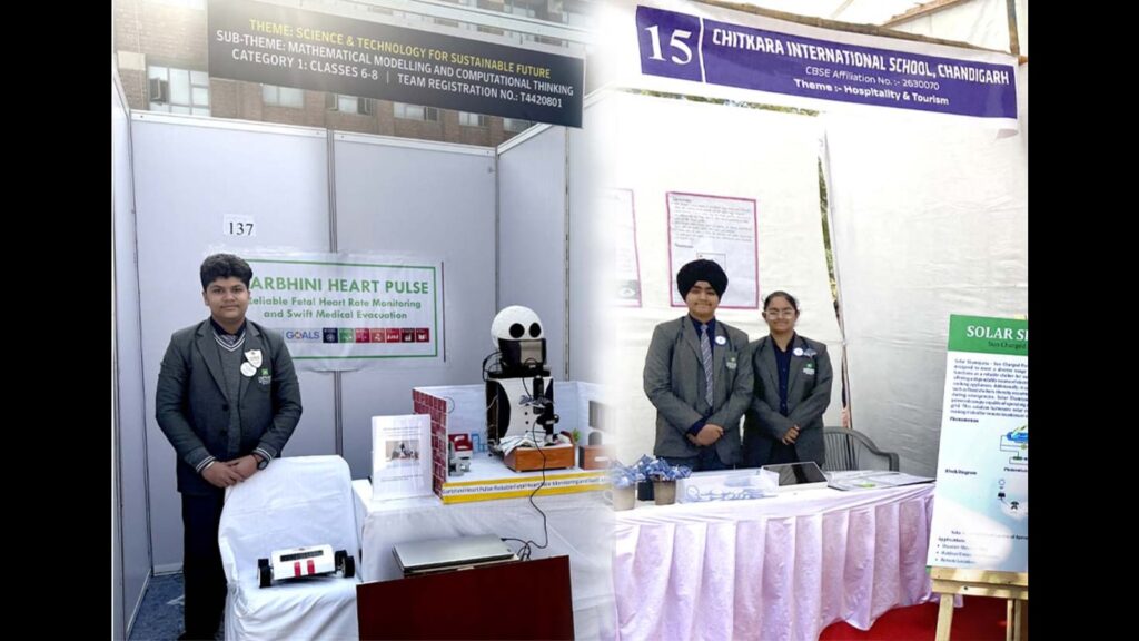 Chandigarh: Chitkara International School shines at CBSE National Science Exhibition