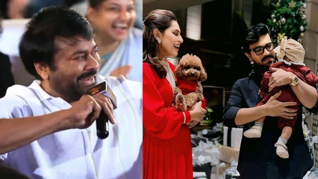 Chiranjeevi wants Ram Charan to have a son after Klin Kaara for legacy; gets trolled for ‘obsession with male heir’