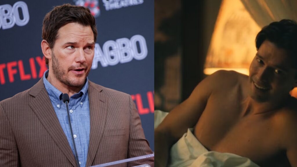 Chris Pratt on brother-in-law Patrick Schwarzenegger’s nude scene in The White Lotus: ‘I was looking at that d**k bro’