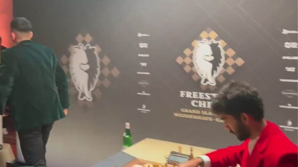 D Gukesh leaves opponent shocked, Uzbek GM storms off in anger, makes epic comeback in Freestyle Chess Grand Slam
