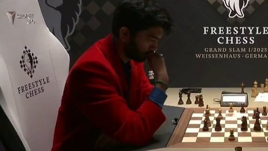 D Gukesh resigns after calculating upcoming checkmate from Caruana in viral video, falls to second straight defeat