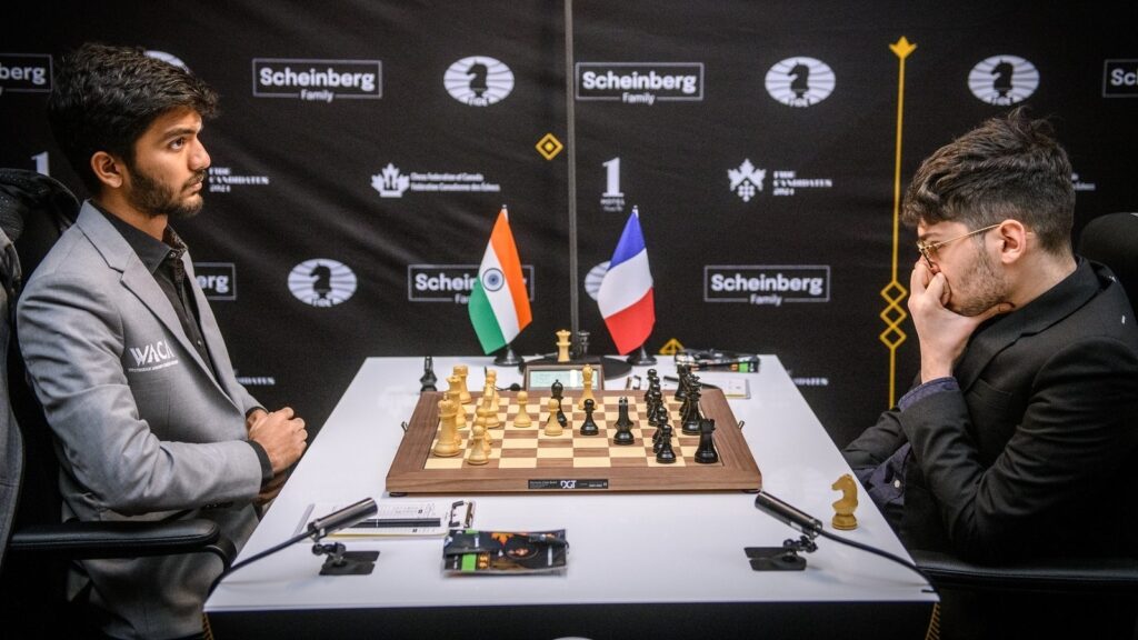 D Gukesh stages stunning comeback, secures last-gasp Freestyle Chess Grand Slam draw vs Alireza Firouzja at Weissenhaus