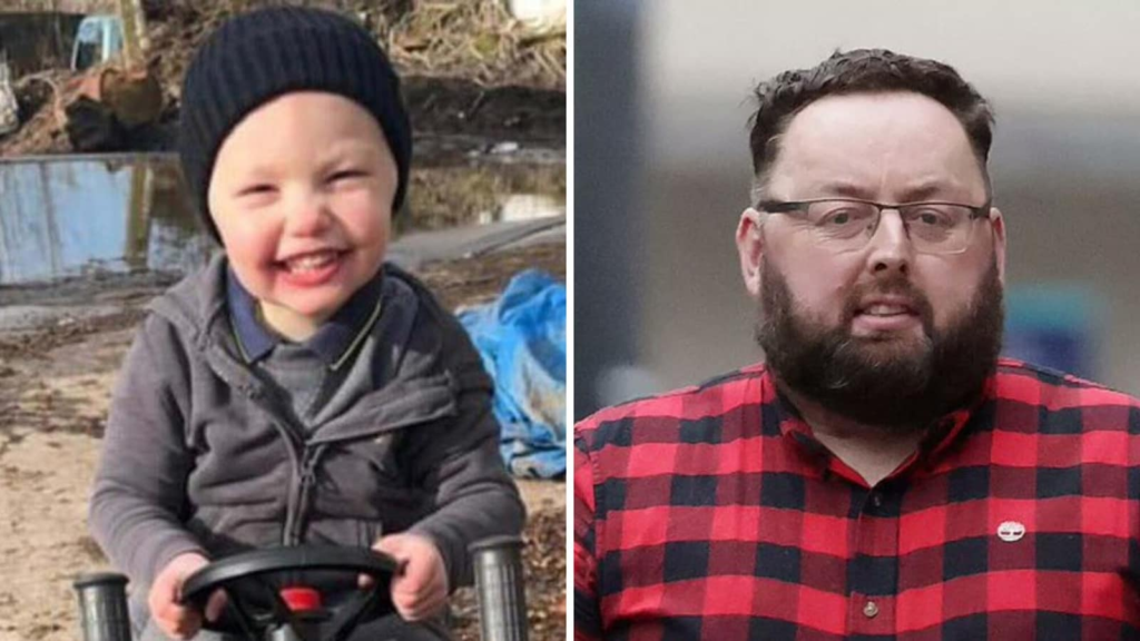 Dad who ran over 3-year-old son with tractor fist pumps in court as he is found not guilty | Trending