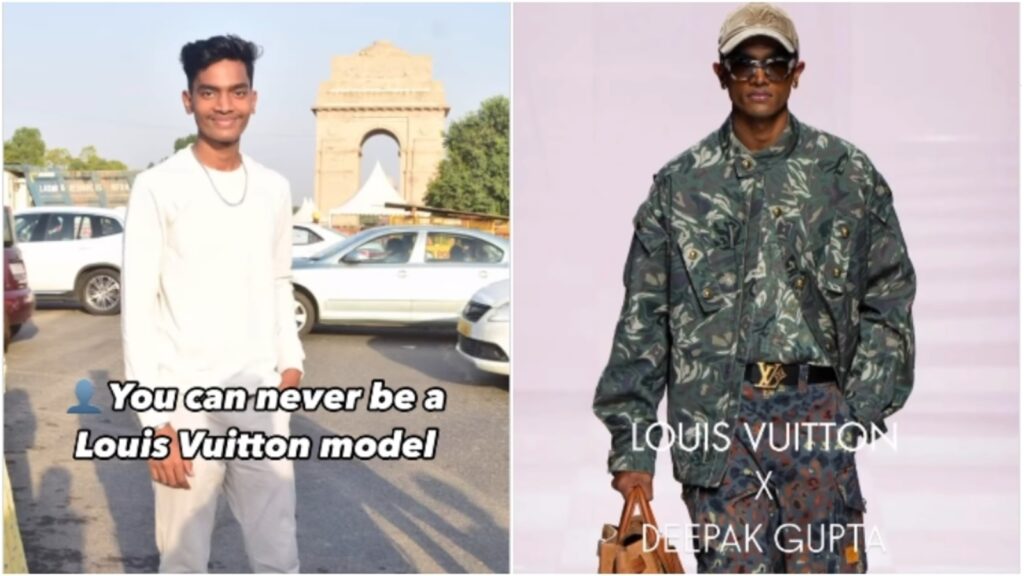 Deepak Gupta’s transition to a Louis Vuitton model is winning hearts, because ‘why not’? | Fashion Trends