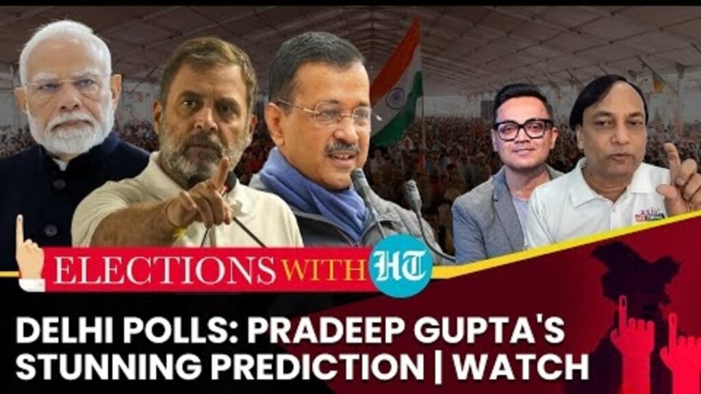 Delhi Election 2025: Pollster Pradeep Gupta Makes Stunning Prediction As Exit Polls Go BJP Way | AAP