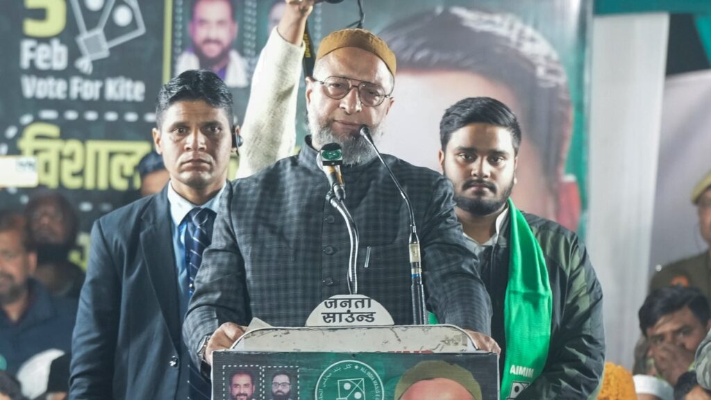 Delhi election: Owaisi’s AIMIM pushes Congress to fourth place in these two seats | Latest News India