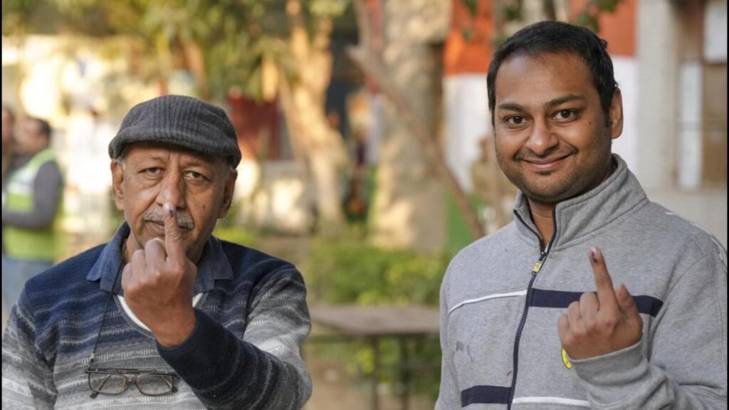 Delhi records 8.10% voter turnout till 9am | Latest News Delhi