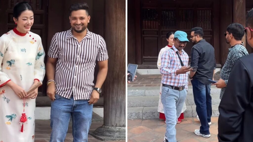Desis defend ‘Indian men’ slammed for posing with Vietnamese woman in traditional attire | Trending