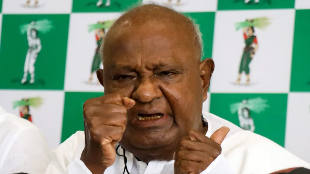 Deve Gowda heaps praise on PM Modi in RS, calls him ‘tallest leader’ in country | Bengaluru