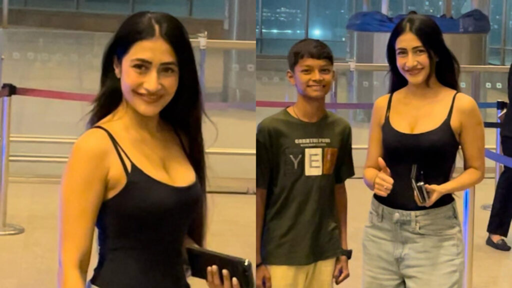 Dhanashree Verma poses for pics with a smile in first public appearance after confirming split from Yuzvendra Chahal