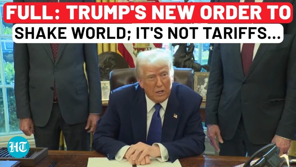 Full Event: Trump Issues New Order, Shakes World Economy – It’s Not Tariffs | USA | White House