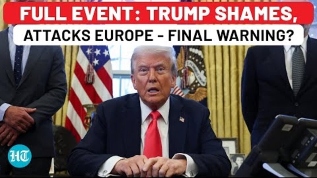 Full Event: Trump Shames Europe, Launches Big Attack On Allies Day After Putin’s EU Warning| Ukraine