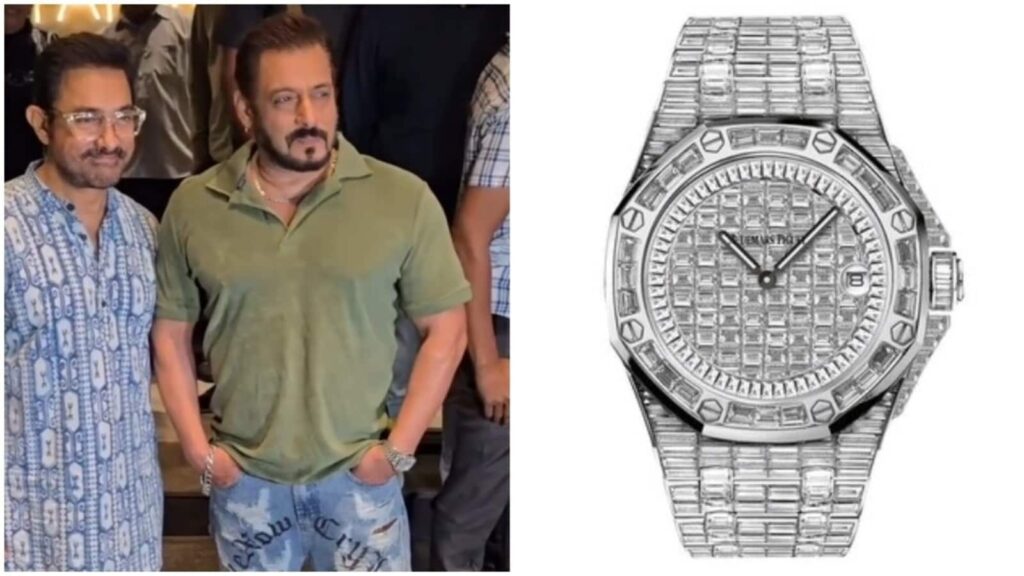 Get your sunglasses out because Salman Khan wore one of his most expensive diamond-studded watches to Loveyapa screening | Fashion Trends