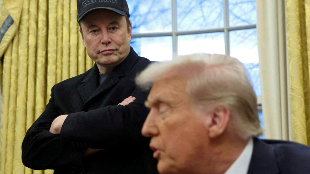 Hacked government TVs play AI video of Donald Trump sucking Elon Musk’s toes | Trending
