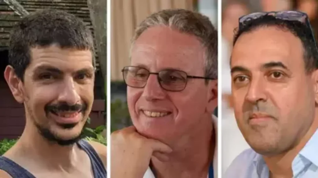 Hamas parades 3 Israeli hostages ahead of release in Gaza strip | World News