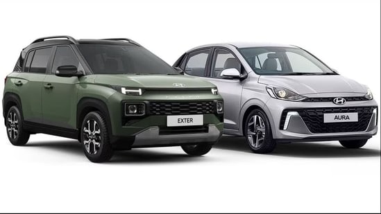 Hyundai Exter and Aura get updated variants and features for 2025