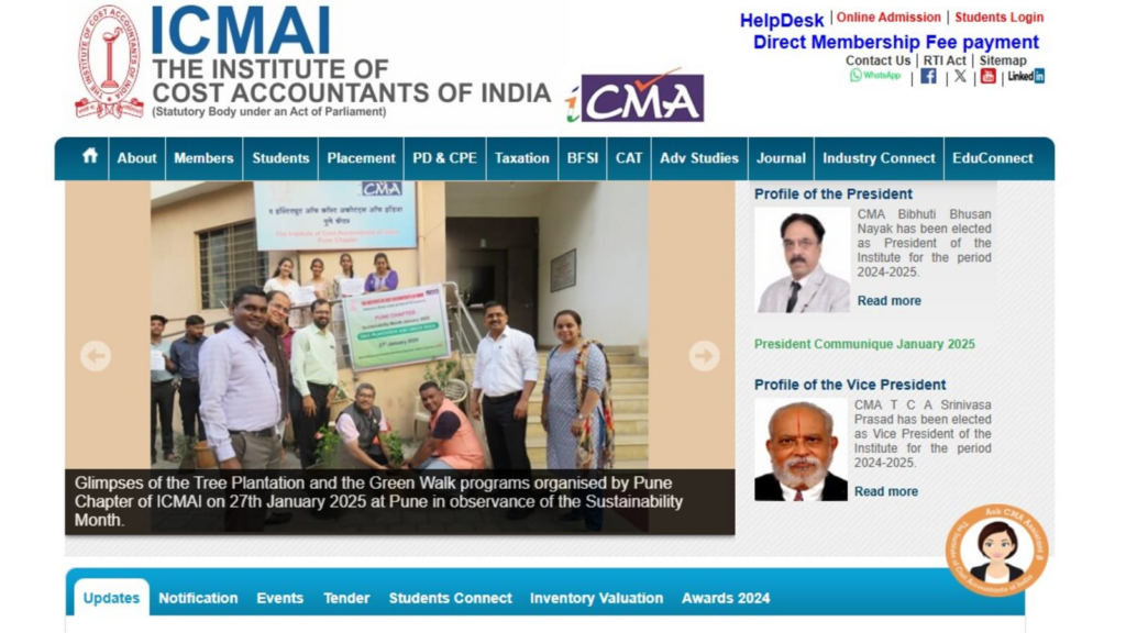 ICMAI CMA Final and Intermediate December 2024 results preponed, to be now declared on this date at icmai.in