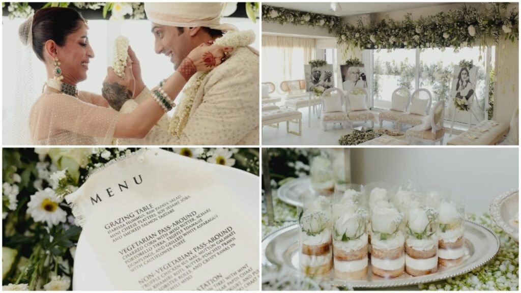 Inside Prateik Babbar and Priya Banerjee’s dreamy wedding with the most beautiful all-white decor: See menu, all details