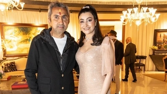 Inside the India Art Fair official party at Shalini Passi’s home in New Delhi